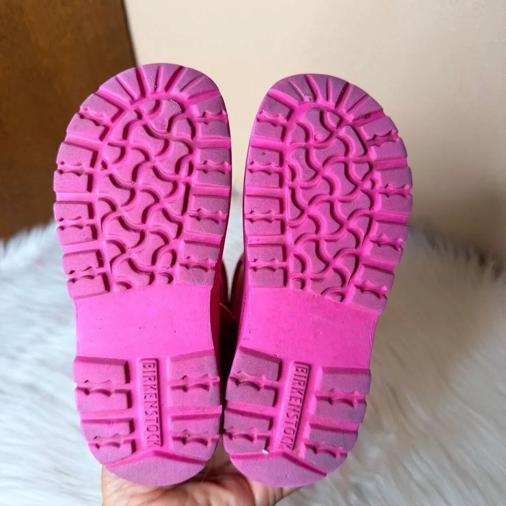 Birkenstock Derry Pink Rain Boots Size 27 US 9-9.5
